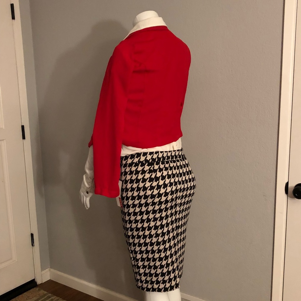 Elle houndstooth Skirt